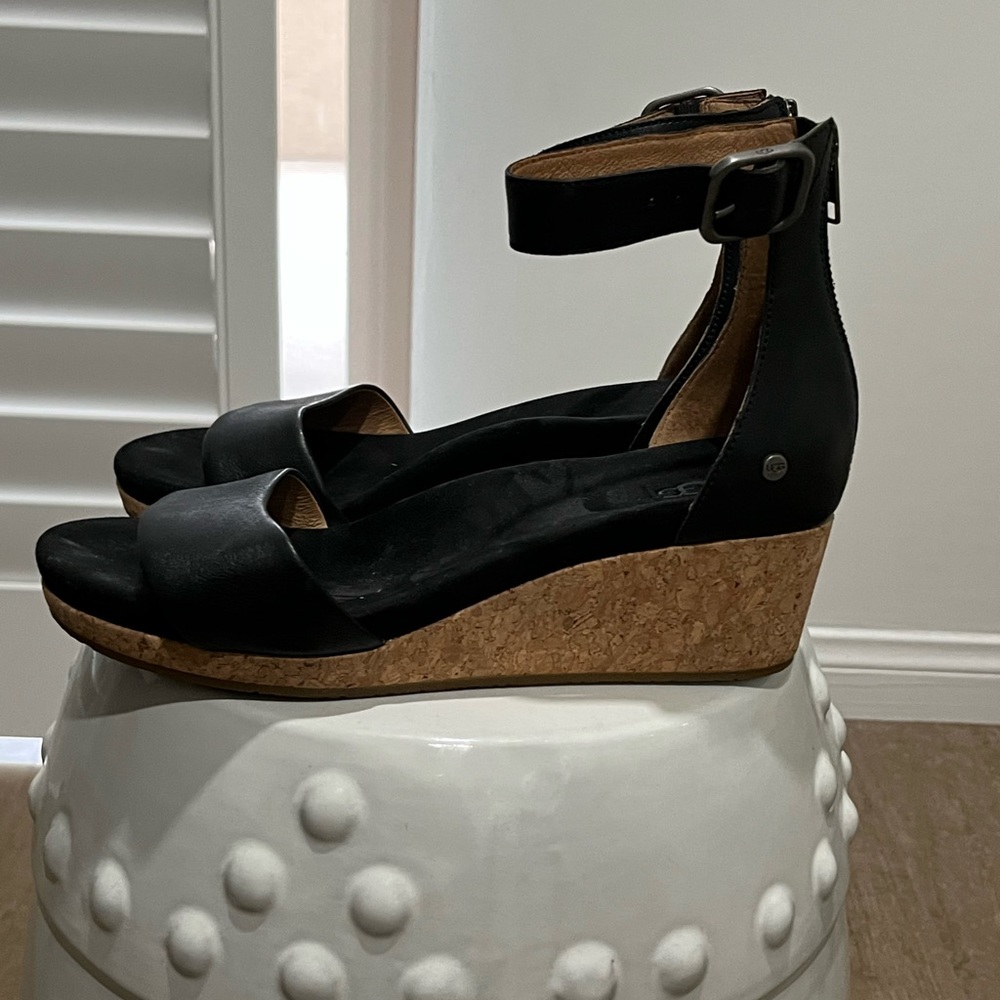 UGG Black Sandals
